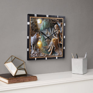 Horloge Carrée Brocheurs autochtones : Histoire ancienne des pier