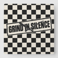 Broyer dans le silence Typographie motivationnelle