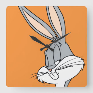 Horloge Carrée BUNNY™ BUNNY Sideways