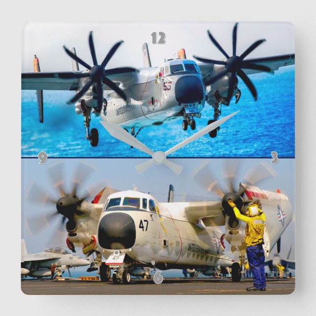 HORLOGE CARRÉE C-2 GREYHOUND (Recto)