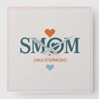 Horloge Carrée Cadeau de montre Smom