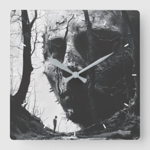 Horloge Carrée Cadran de mur personnalisé (ajoutez votre propre p