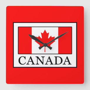 Horloge Carrée Canada