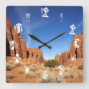 Horloge Carrée Canyon de Red Rock