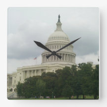 Capitole américain avec ciel nuageux