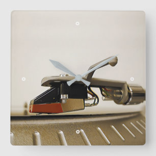 Horloge Carrée Capture de macro de cartouche -