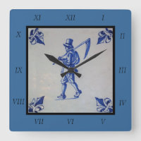 Carreaux bleus Delft - Modèle