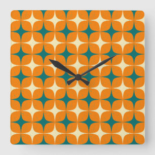 Horloge Carrée Carrés vintages