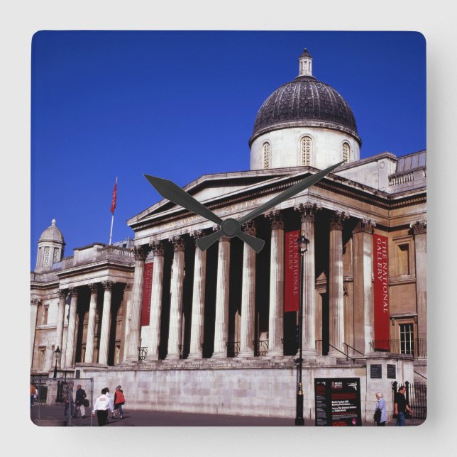 Horloge Carrée Carte postale (Recto)