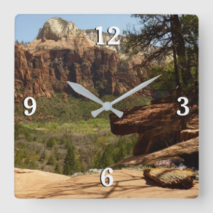 Horloge Carrée Cascade aux Emerald Pools dans le parc national de