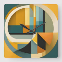 Cercles et rectangles d'abstraction géométriques r