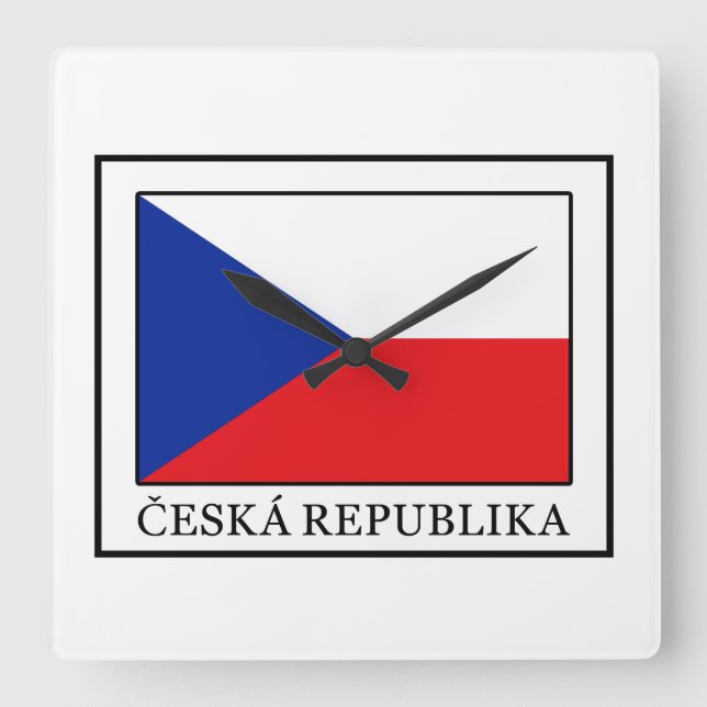 Horloge Carrée Ceska Republika (Recto)