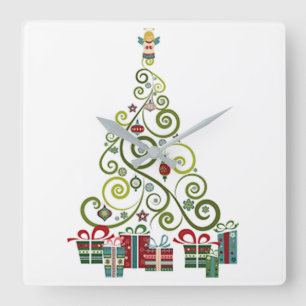 HORLOGE CARRÉE ****C'EST LA SAISON DE NOËL**** FERMER