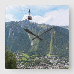 Horloge Carrée Chamonix