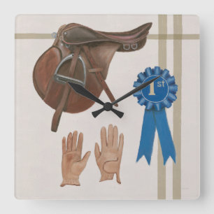 Horloge Carrée Charme naturel VI