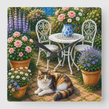 Chat de jardin 
