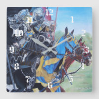 chevaliers médiévaux historiques jouant sur les ch