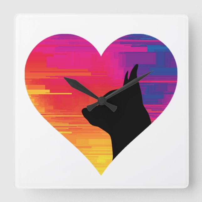 Horloge Carrée Chihuahua      (Recto)