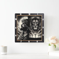 Christ Lion Calvaire Religieux