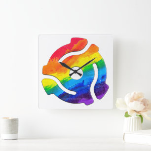 Horloge Carrée Circuit d'adaptateur d'enregistrement en plastique