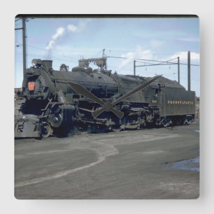 Horloge Carrée Classe électrique GG1 #4859_Trains de PRR