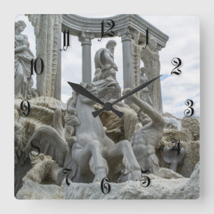 Horloge Carrée Classic fontain