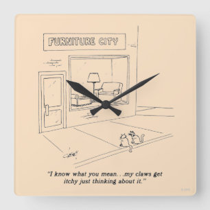 Horloge Carrée Clawing Furniture