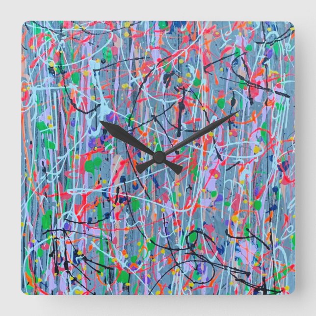 Horloge Carrée Clock (Recto)