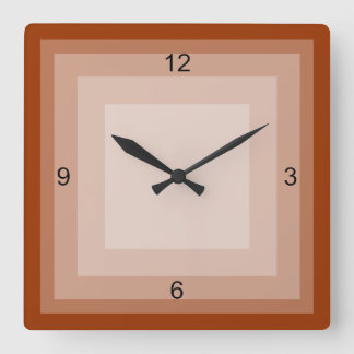 Horloge Carrée Clock