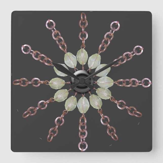 Horloge Carrée Clock (Recto)