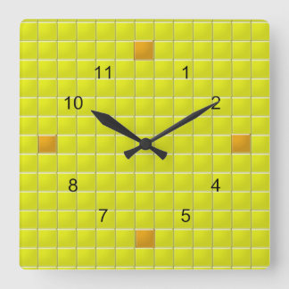Horloge Carrée Clock
