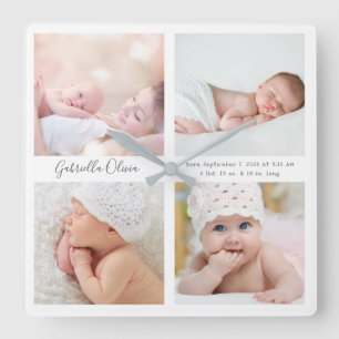 Horloge Carrée Clock de Keepsake Nursery