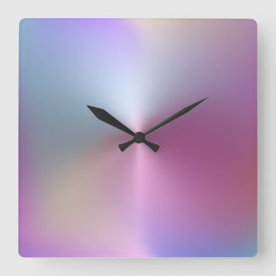 Horloge Carrée Clock de Style Acrylique