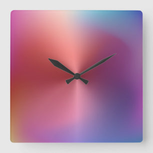 Horloge Carrée Clock de Style Acrylique