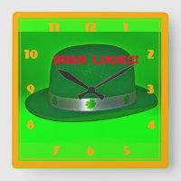 Clock Irish Luck