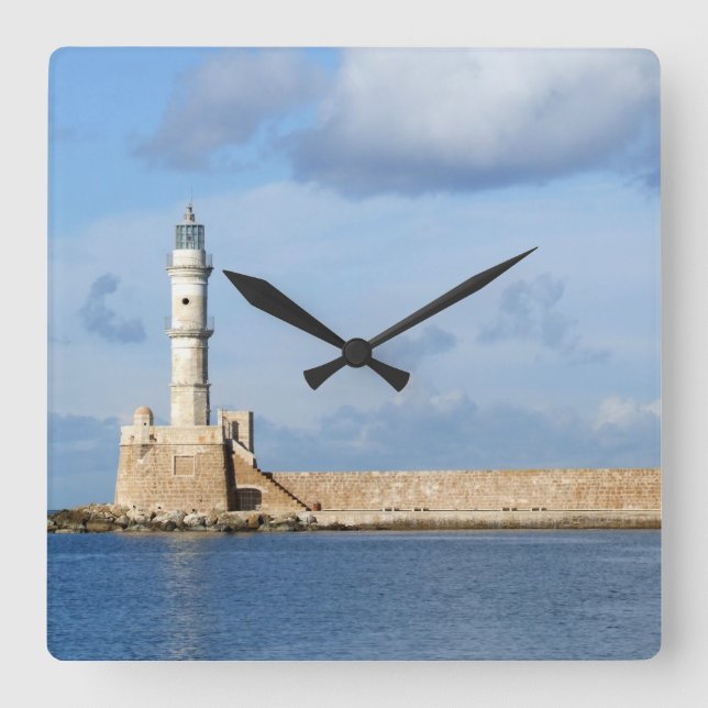 Horloge Carrée Clock Lighthouse (Recto)