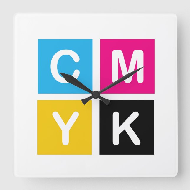 HORLOGE CARRÉE CMYK (Recto)