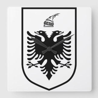 Horloge Carrée Coat of arms of Albania 