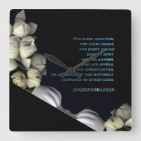 "Cœur blanc en noir de la lune" & Doute