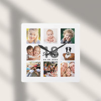 Collage photo personnalisé pour les 18 ans d'une f