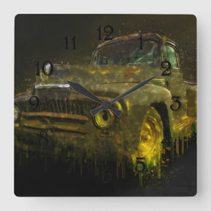 Horloge Carrée Collecte de l'International 1951