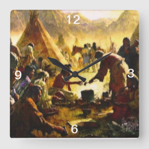 HORLOGE CARRÉE COLLECTION DE CADEAUX PRÉCIEUX