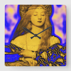 HORLOGE CARRÉE CONCEPTEUR DE COSTUME DE VANITY BEAUTY FASHION