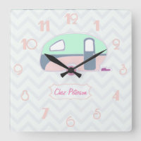 Conception de caravane Vintage rétro personnalisée