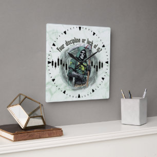 Horloge Carrée Conception de trading fantastique   Faucheur    mo