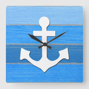 Horloge Carrée Conception orientée nautique