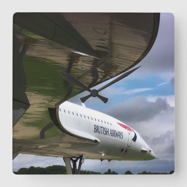 Horloge Carrée Concorde (Recto)