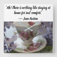 Confort de la maison citation Jane Austen