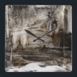 Horloge Carrée Continuum I<br><div class="desc">Décor à la maison</div>