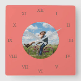 Horloge Carrée Cool Family Stylish Fab